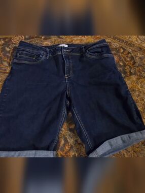Dark Blue Jean Shorts - Ricki's